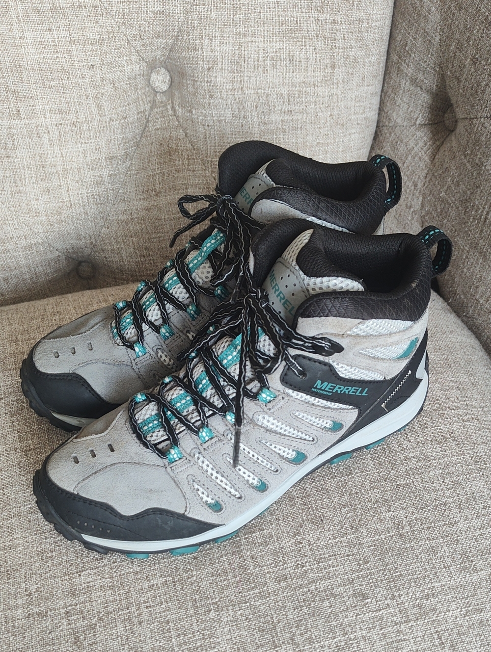 Merrell Women's Crosslander 3 Waterproof Trail Mid-Height Hiking Boots